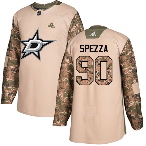 Adidas Stars #90 Jason Spezza Camo Authentic Veterans Day Stitched NHL Jersey - Click Image to Close